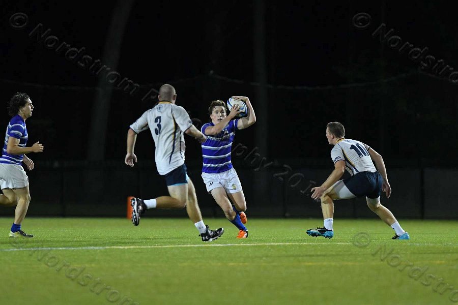 Wheaton Men\'s Rugby vs Mass Maritime.  Photo by Keith Nordstrom